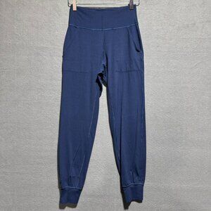 Lululemon Align Jogger Navy Blue Legging Pants Pocket High Rise Women's Size 4